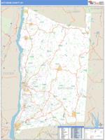 Dutchess County, NY Zip Code Wall Map