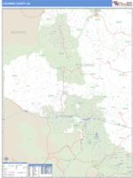 Coconino County, AZ Wall Map Zip Code