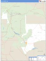 Gila County, AZ Wall Map Zip Code