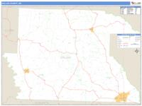 Dallas County, AR Wall Map