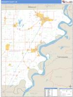 Mississippi County, AR Wall Map