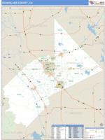 Stanislaus County, CA Wall Map