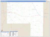 Elbert County, CO Wall Map Zip Code