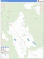 Park County, CO Wall Map Zip Code