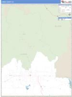 Camas County, ID Wall Map Zip Code