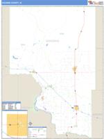 Gooding County, ID Wall Map Zip Code