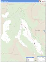 Lemhi County, ID Wall Map