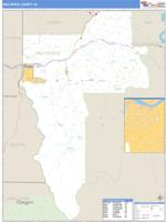 Nez Perce County, ID Wall Map Zip Code