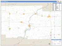 Ogle County, IL Wall Map Zip Code