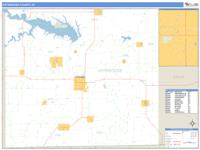 Appanoose County, IA Wall Map Zip Code