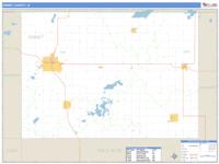Emmet County, IA Wall Map Zip Code