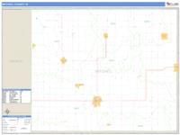 Mitchell County, IA Wall Map Zip Code