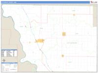 Atchison County, MO Wall Map Zip Code