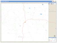 Arthur County, NE Wall Map Zip Code