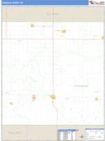 Franklin County, NE Wall Map Zip Code