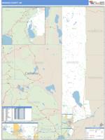 Washoe County, NV Wall Map Zip Code