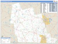 Hillsborough County, NH Wall Map