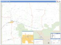 McKinley County, NM Wall Map Zip Code