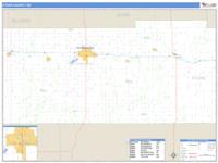 Stark County, ND Wall Map