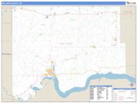 Williams County, ND Wall Map Zip Code