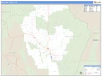 Wallowa County, OR Wall Map Zip Code