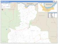 Wasco County, OR Wall Map