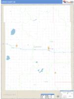 Aurora County, SD Wall Map Zip Code