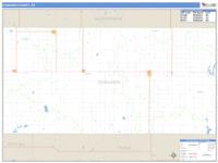 Edmunds County, SD Wall Map Zip Code
