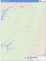 Johnson County, TN Wall Map Zip Code