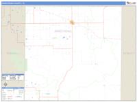 Armstrong County, TX Wall Map Zip Code