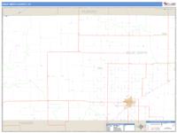 Deaf Smith County, TX Wall Map Zip Code