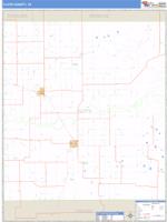 Floyd County, TX Wall Map Zip Code