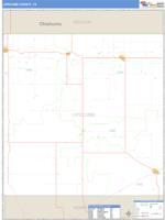 Lipscomb County, TX Wall Map Zip Code