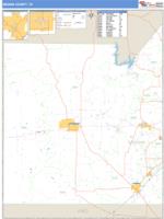 Medina County, TX Wall Map Zip Code