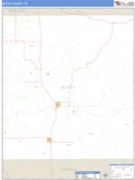 Motley County, TX Wall Map Zip Code