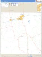 Nolan County, TX Wall Map Zip Code