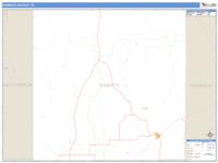 Roberts County, TX Wall Map Zip Code