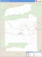 Duchesne County, UT Wall Map