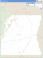 Emery County, UT Wall Map Zip Code