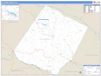 Fluvanna County, VA Wall Map Zip Code