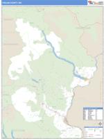 Chelan County, WA Wall Map Zip Code