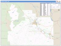 Yakima County, WA Wall Map Zip Code