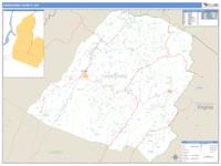 Hampshire County, WV Wall Map Zip Code