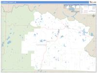 Florence County, WI Wall Map Zip Code