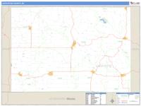 Lafayette County, WI Wall Map Zip Code