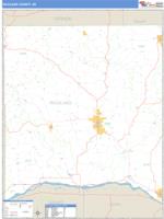 Richland County, WI Wall Map Zip Code