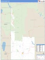 Lincoln County, WY Wall Map Zip Code