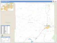 Natrona County, WY Wall Map