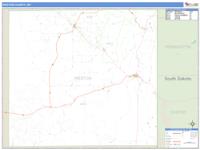 Weston County, WY Wall Map Zip Code