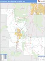 Albuquerque Metro Area Wall Map